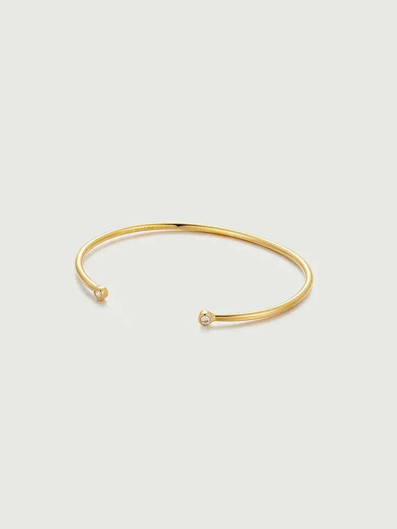 OBY Bezel Set Diamond Bangle
