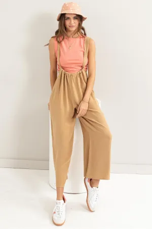 Overall - Jumpsuit Woven - Camel