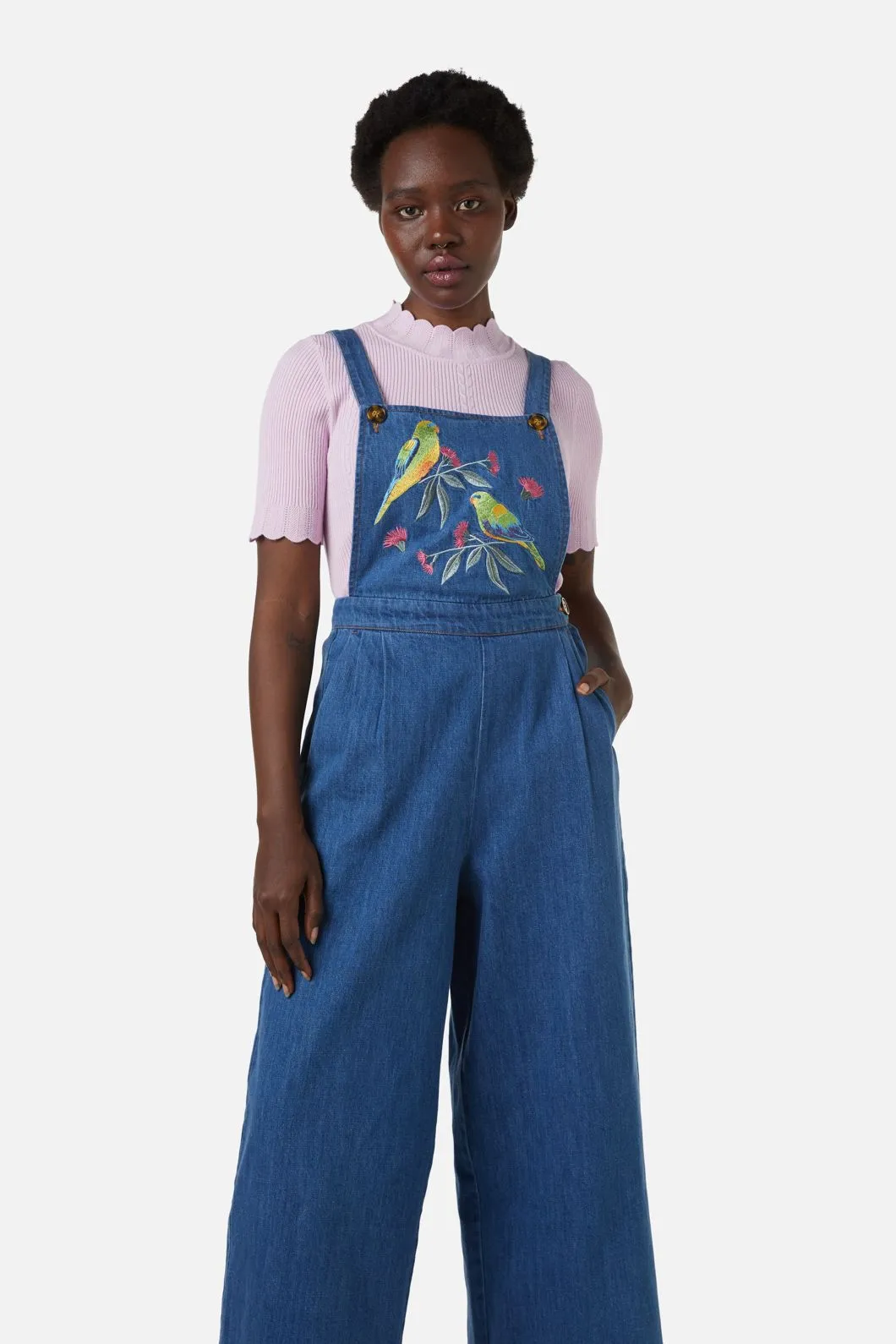 Parrot Emb Overall