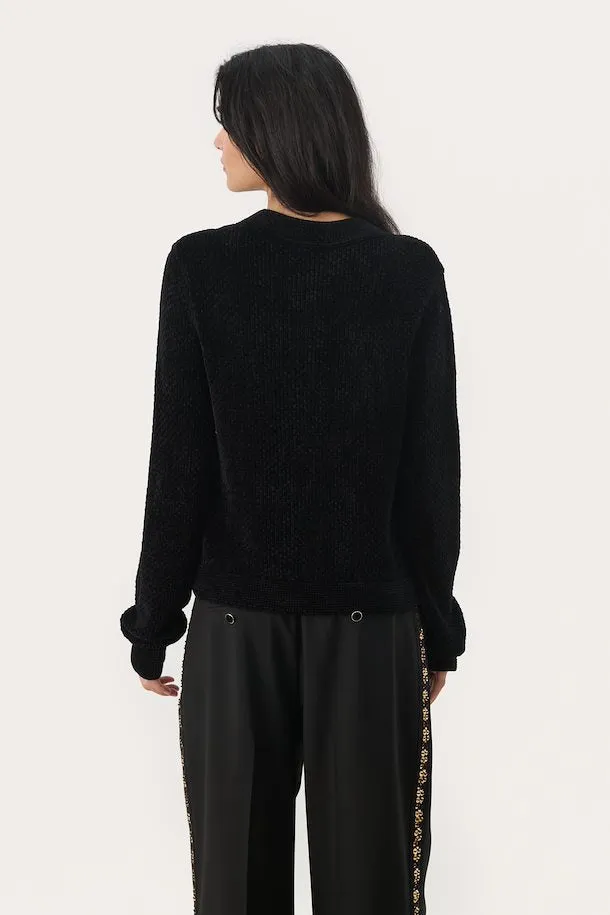PART TWO MIKA CARDIGAN BLACK
