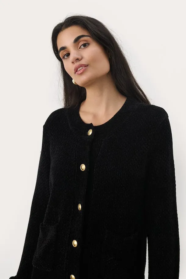 PART TWO MIKA CARDIGAN BLACK