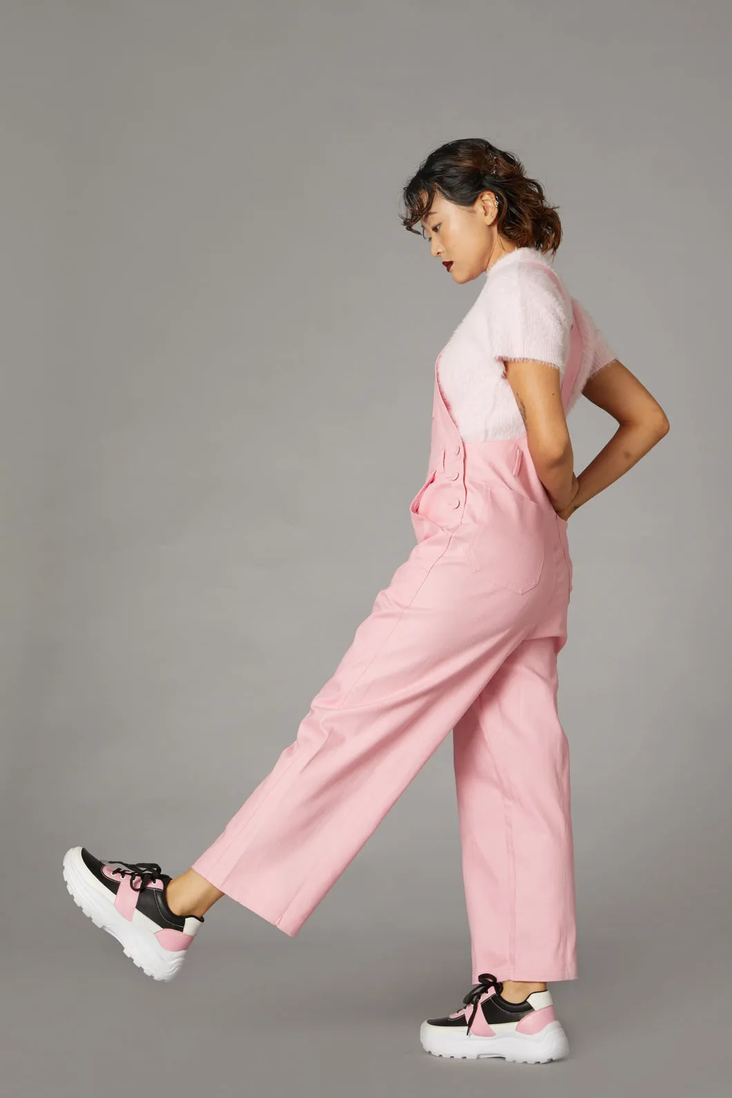Pink Punk Overall