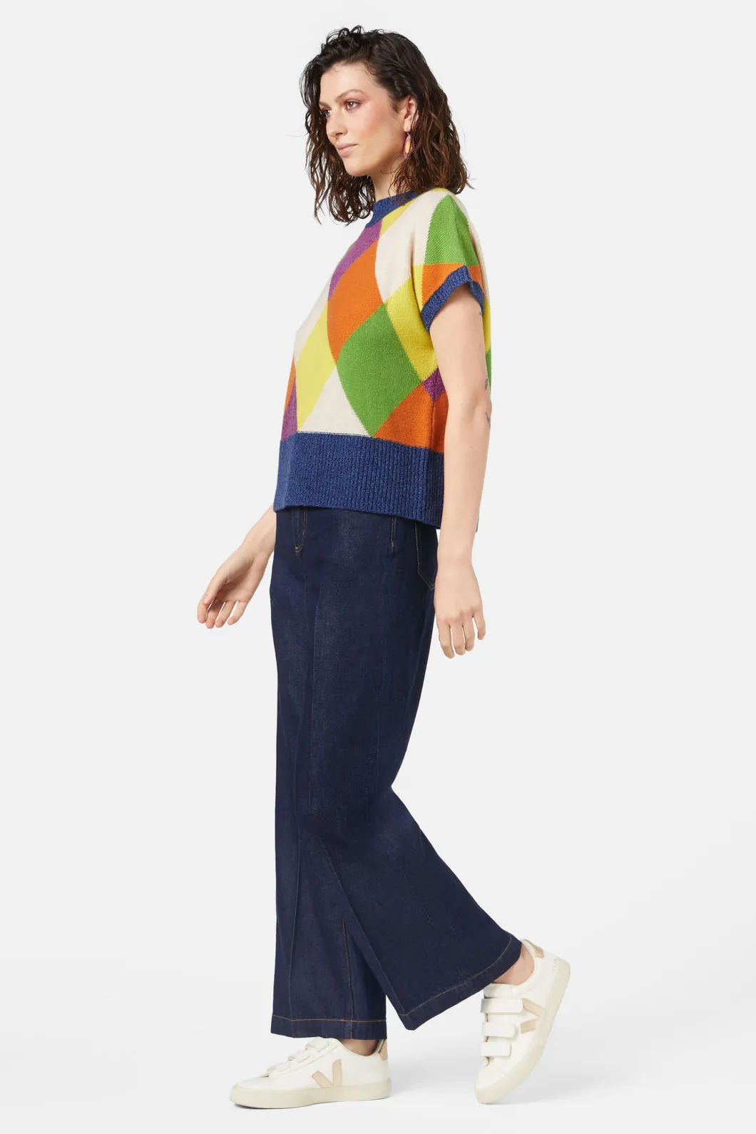 Rainbow Diamond Vest