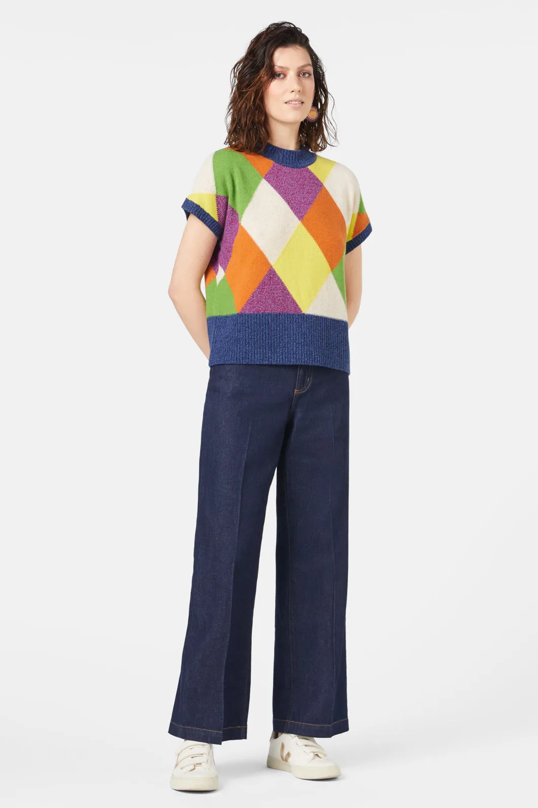 Rainbow Diamond Vest