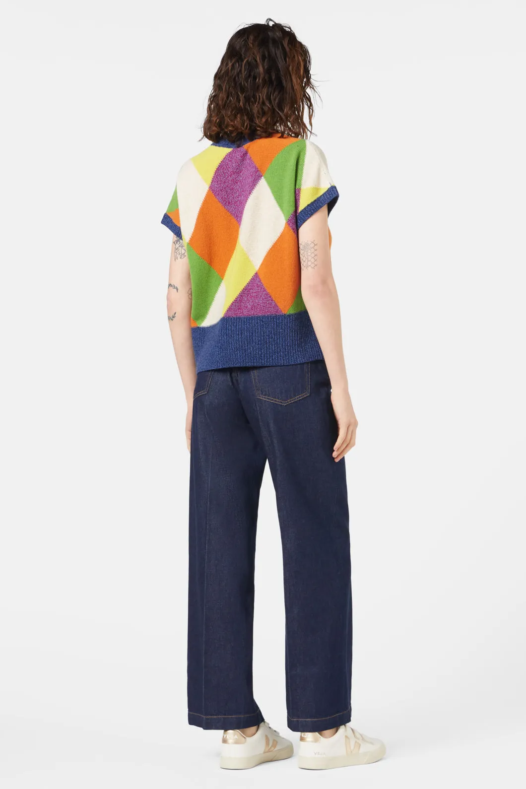 Rainbow Diamond Vest