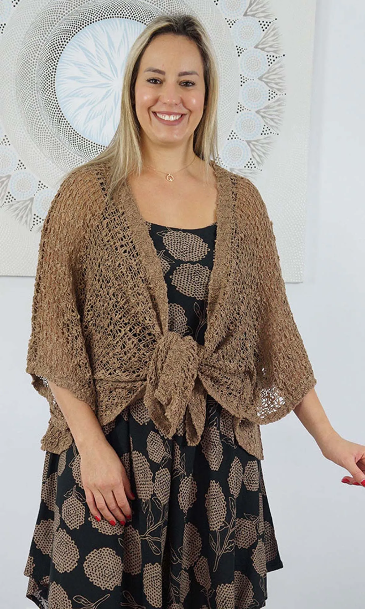 Rayon Knitted Cardigan, More Colours