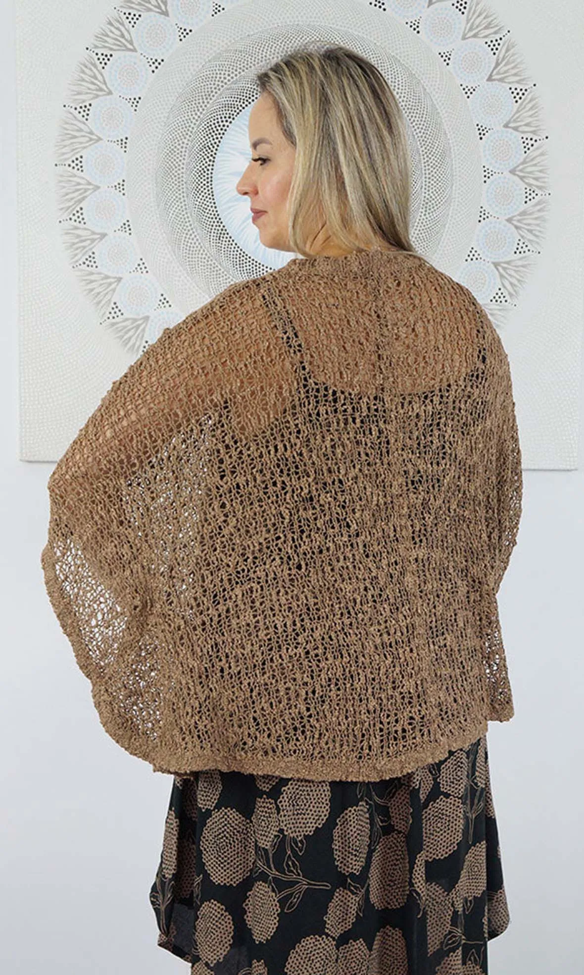 Rayon Knitted Cardigan, More Colours