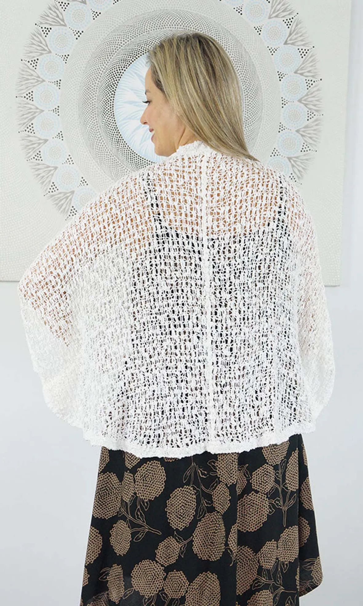 Rayon Knitted Cardigan, More Colours