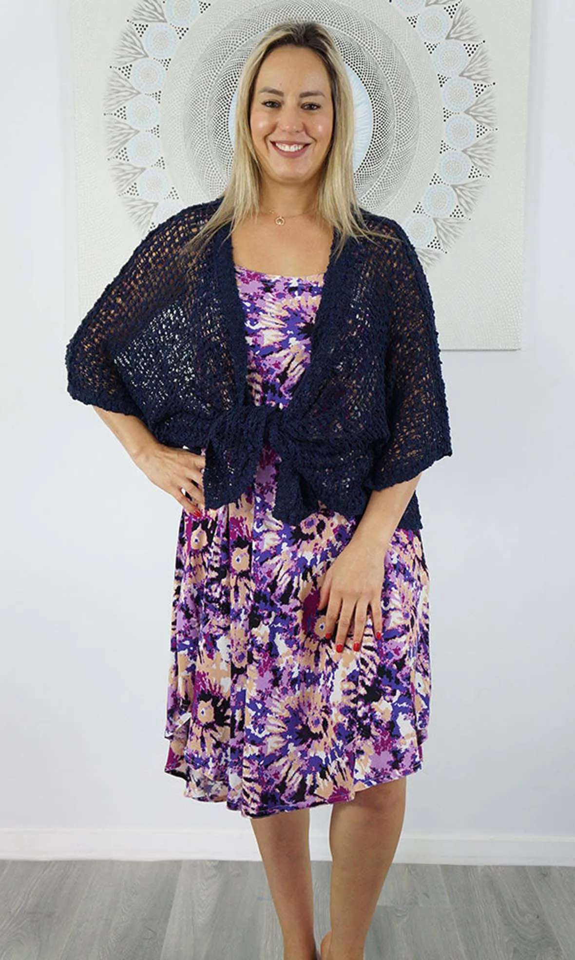 Rayon Knitted Cardigan, More Colours