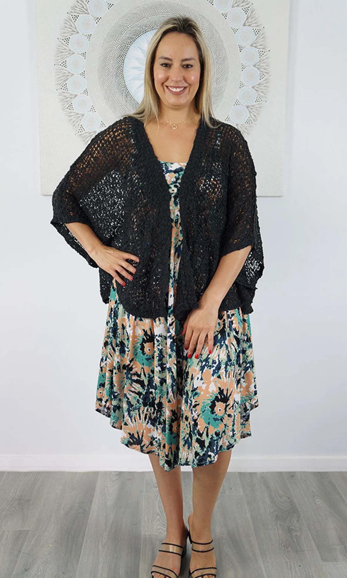 Rayon Knitted Cardigan, More Colours