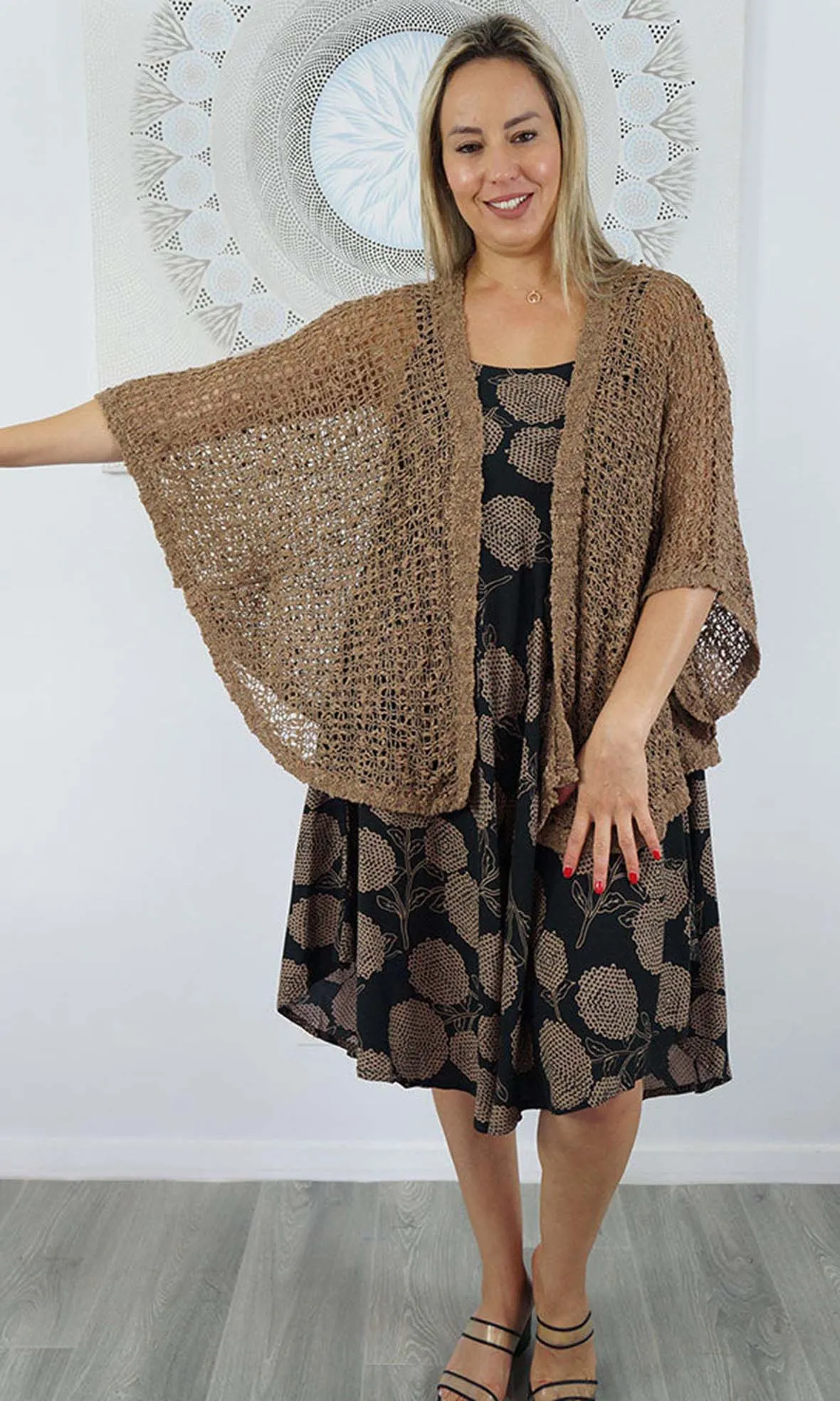 Rayon Knitted Cardigan, More Colours