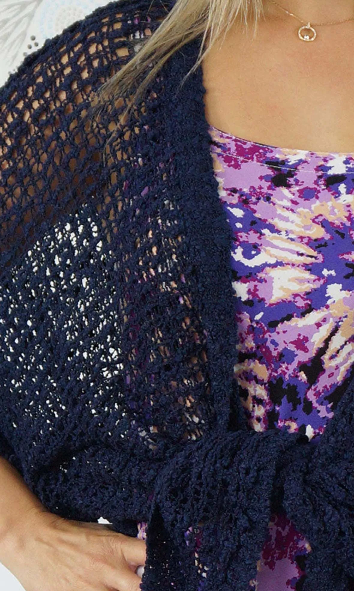 Rayon Knitted Cardigan, More Colours