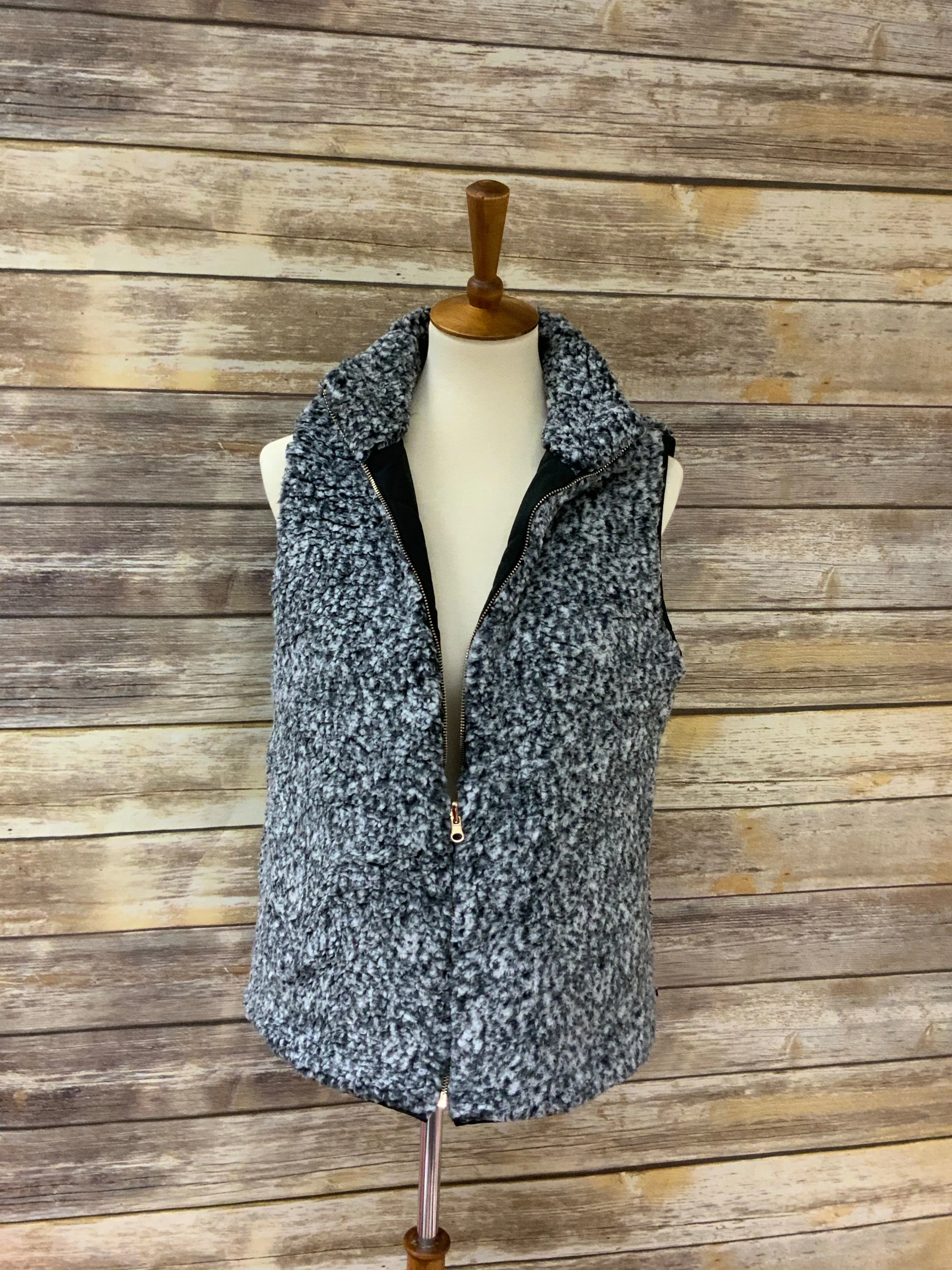 Reversible Sherpa Vest