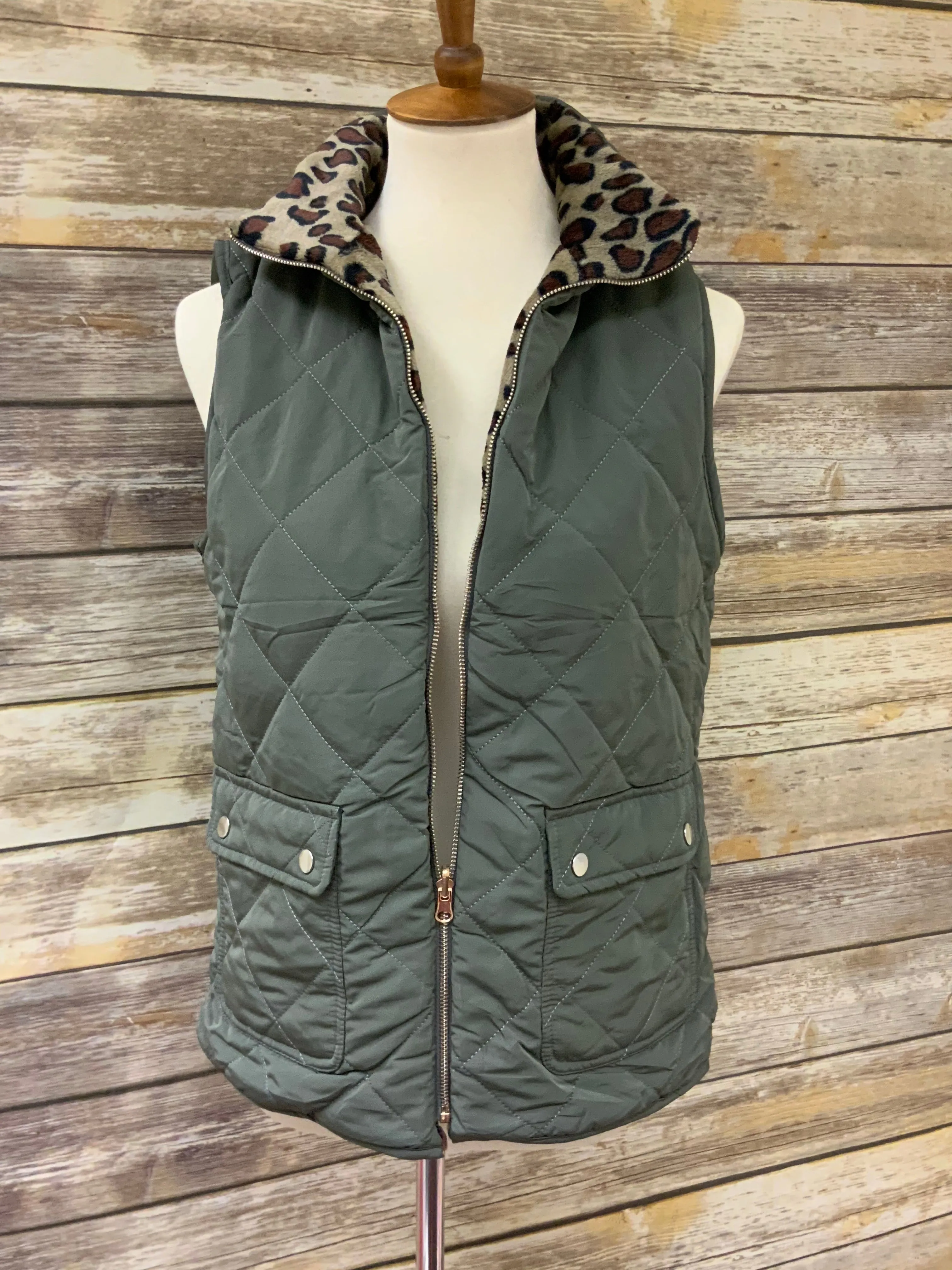 Reversible Sherpa Vest