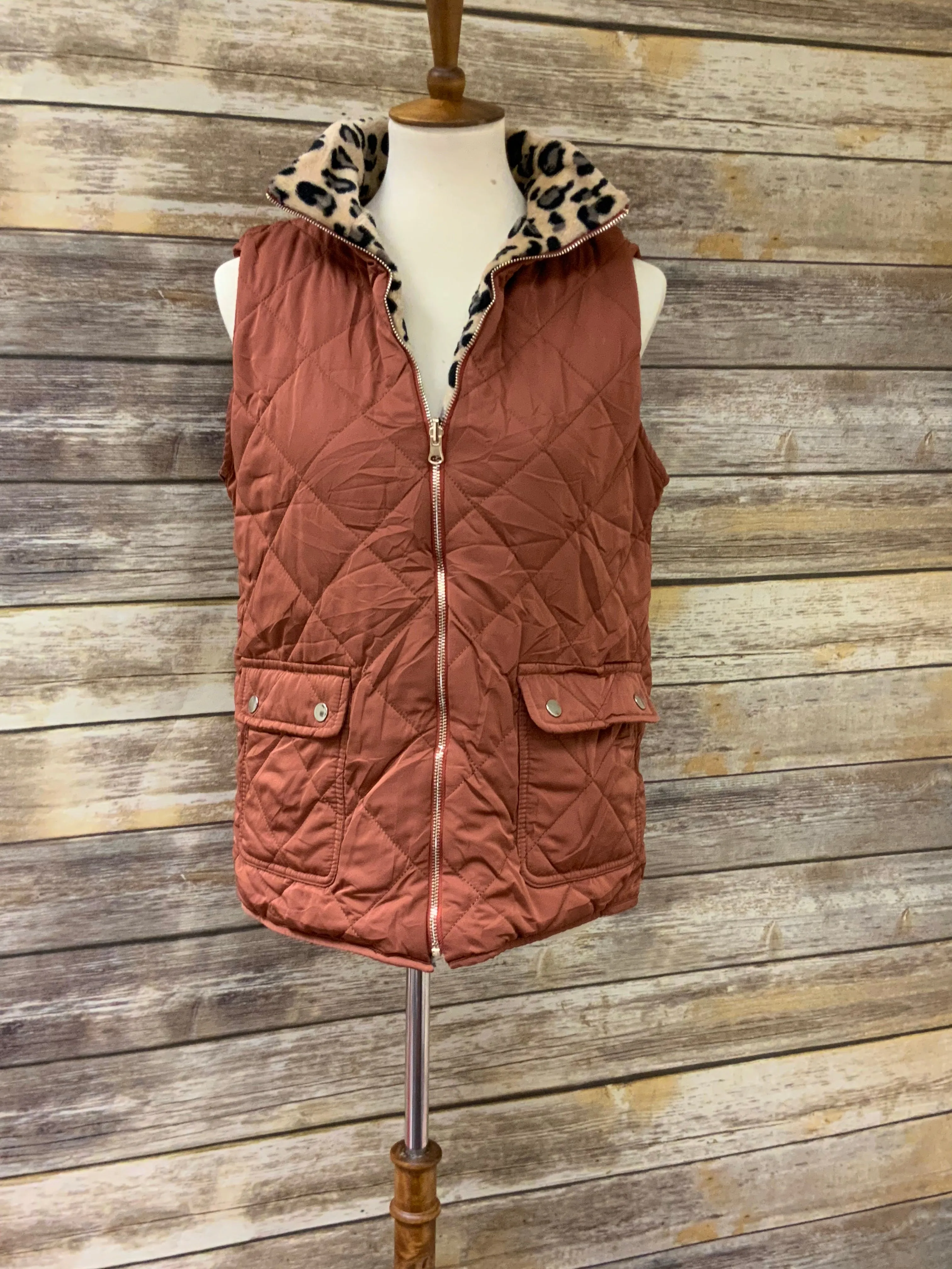 Reversible Sherpa Vest
