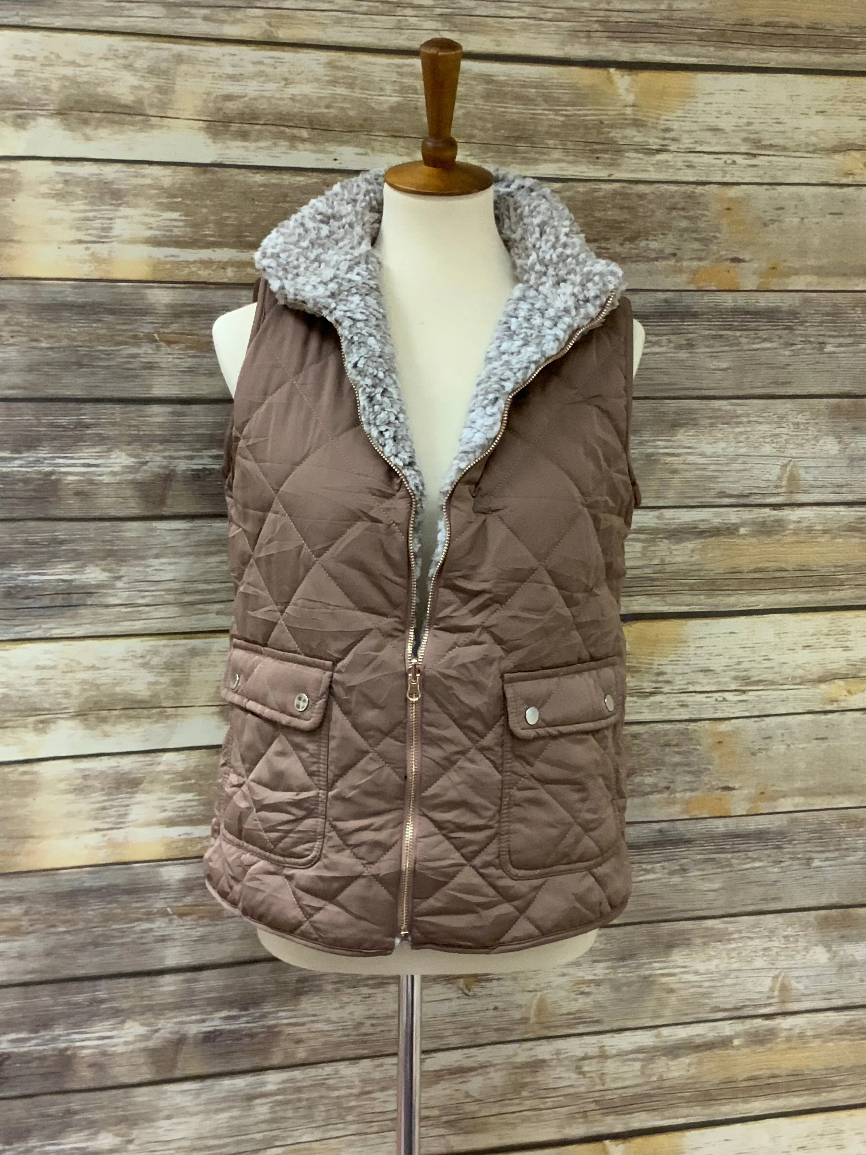 Reversible Sherpa Vest