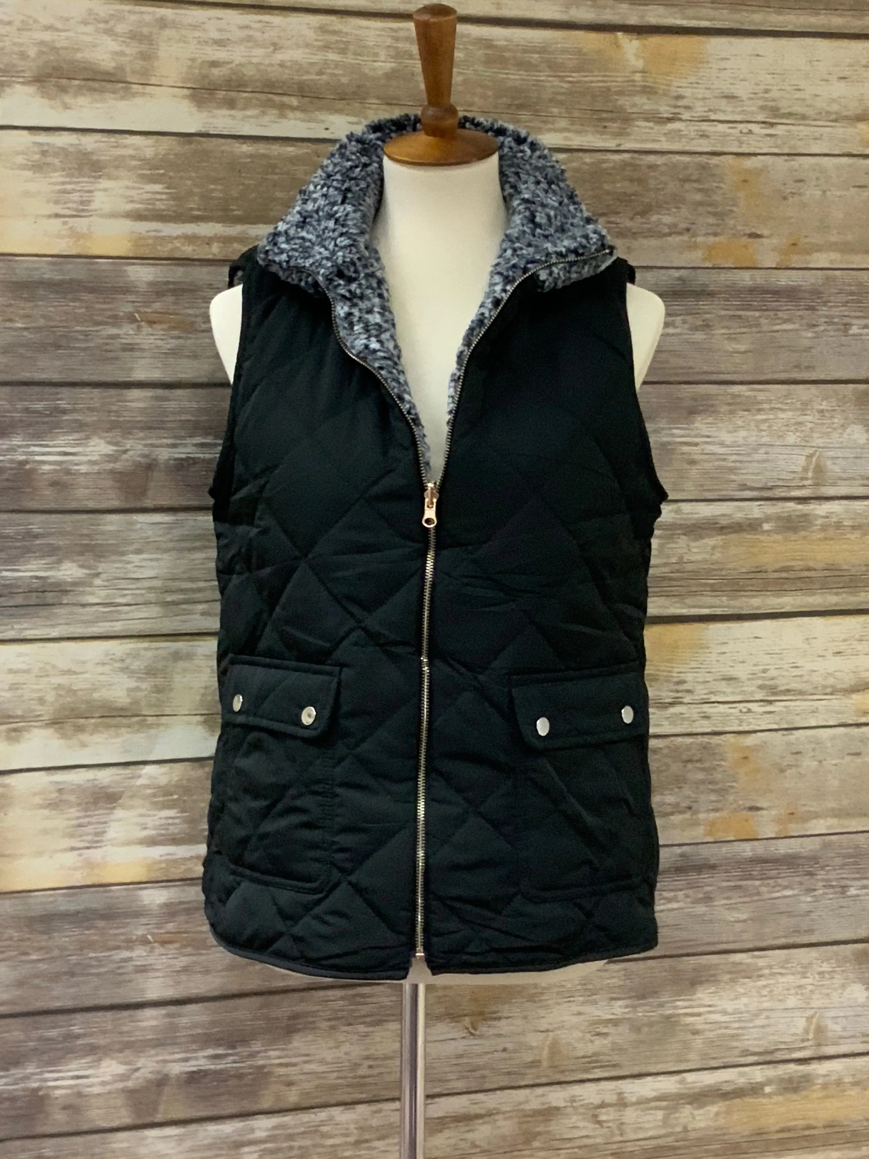 Reversible Sherpa Vest