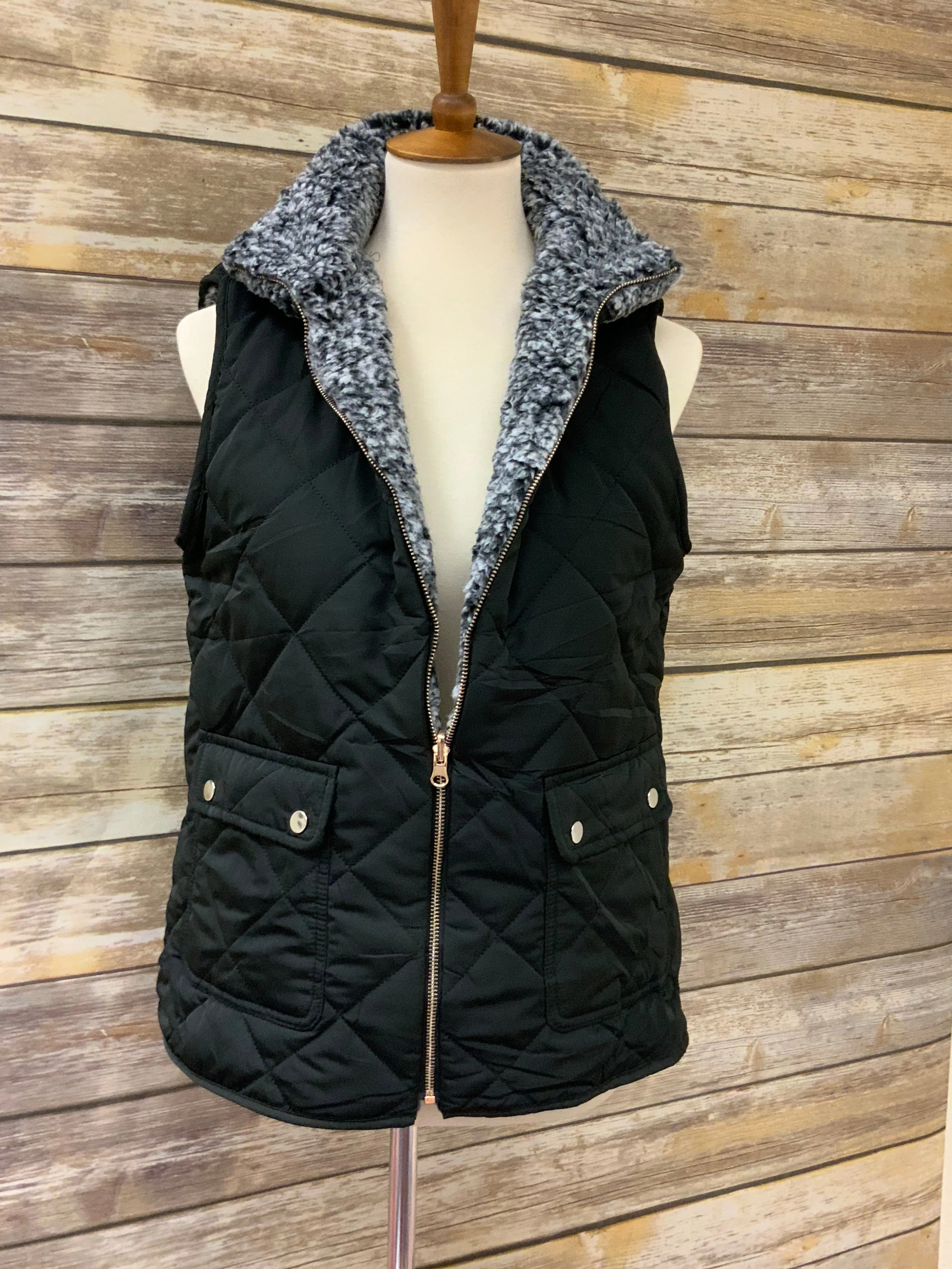 Reversible Sherpa Vest