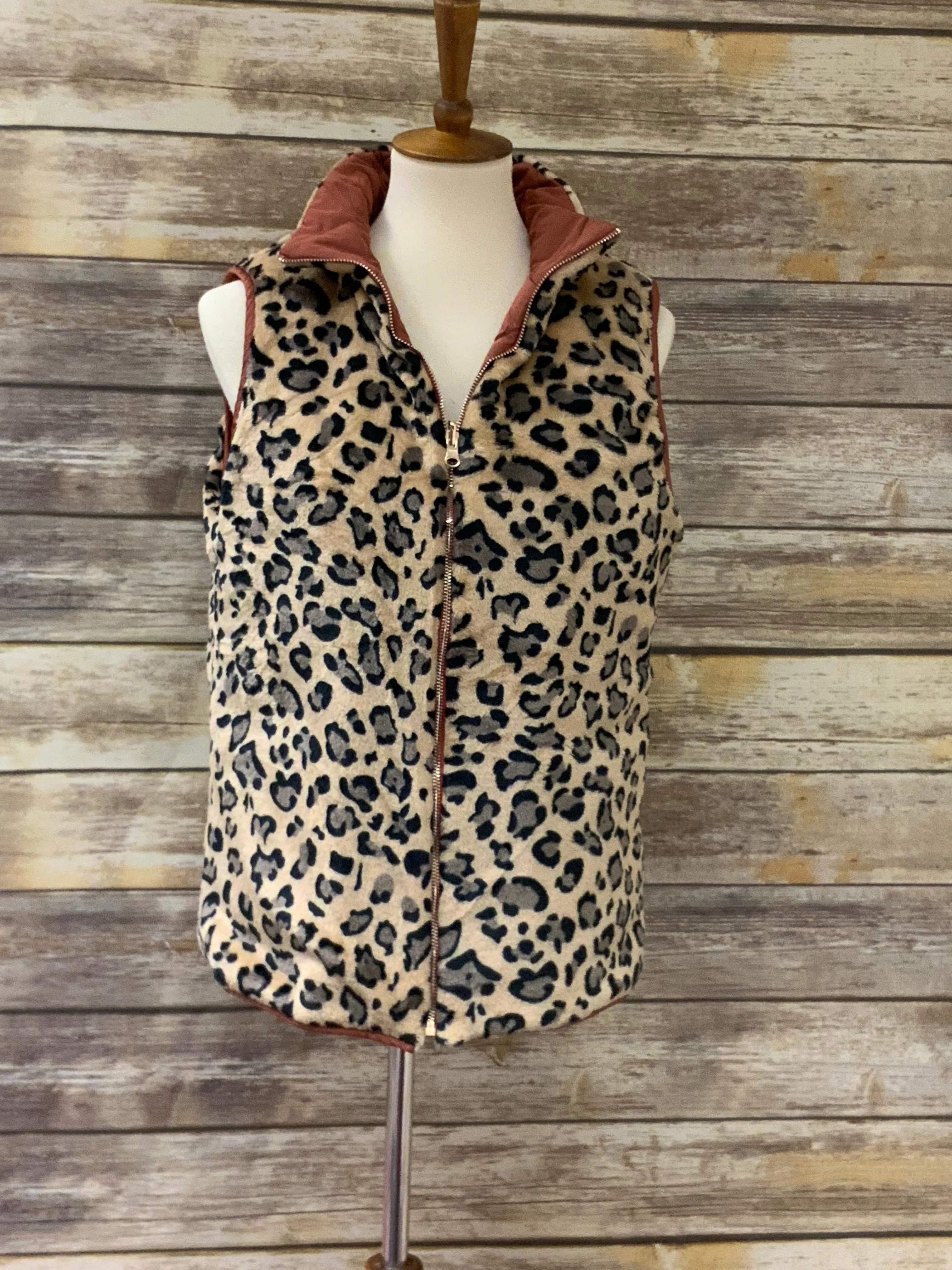 Reversible Sherpa Vest