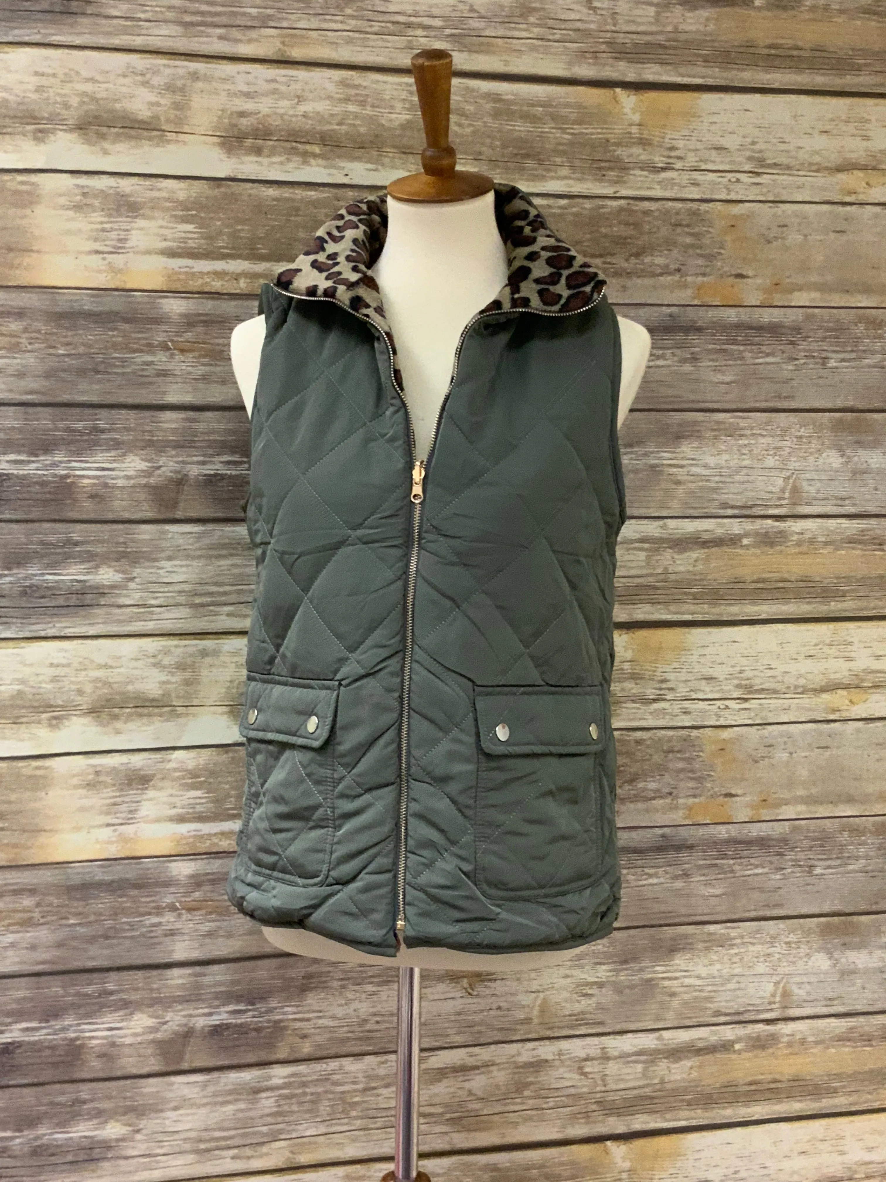 Reversible Sherpa Vest