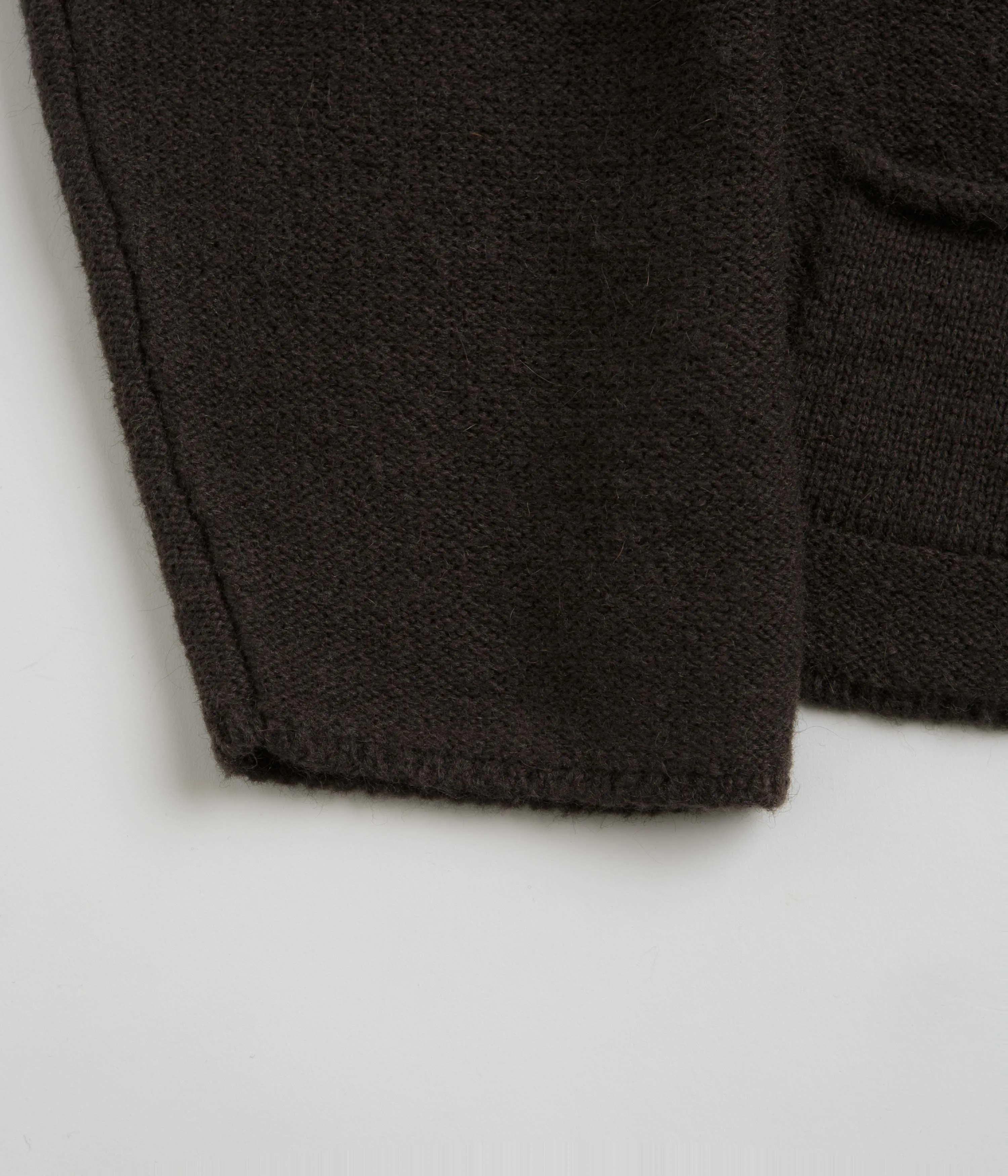 ROA Mohair Cardigan - Brown