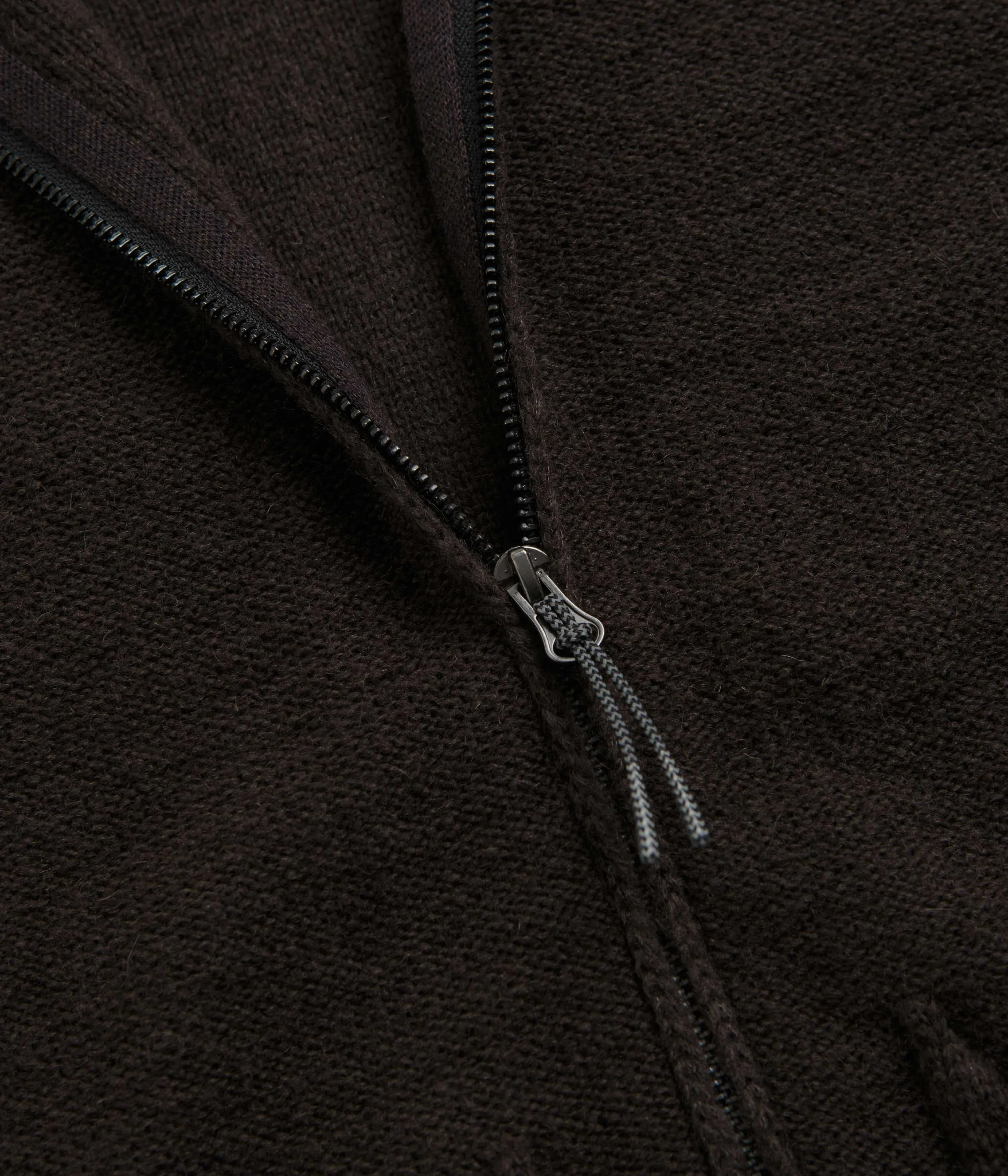 ROA Mohair Cardigan - Brown