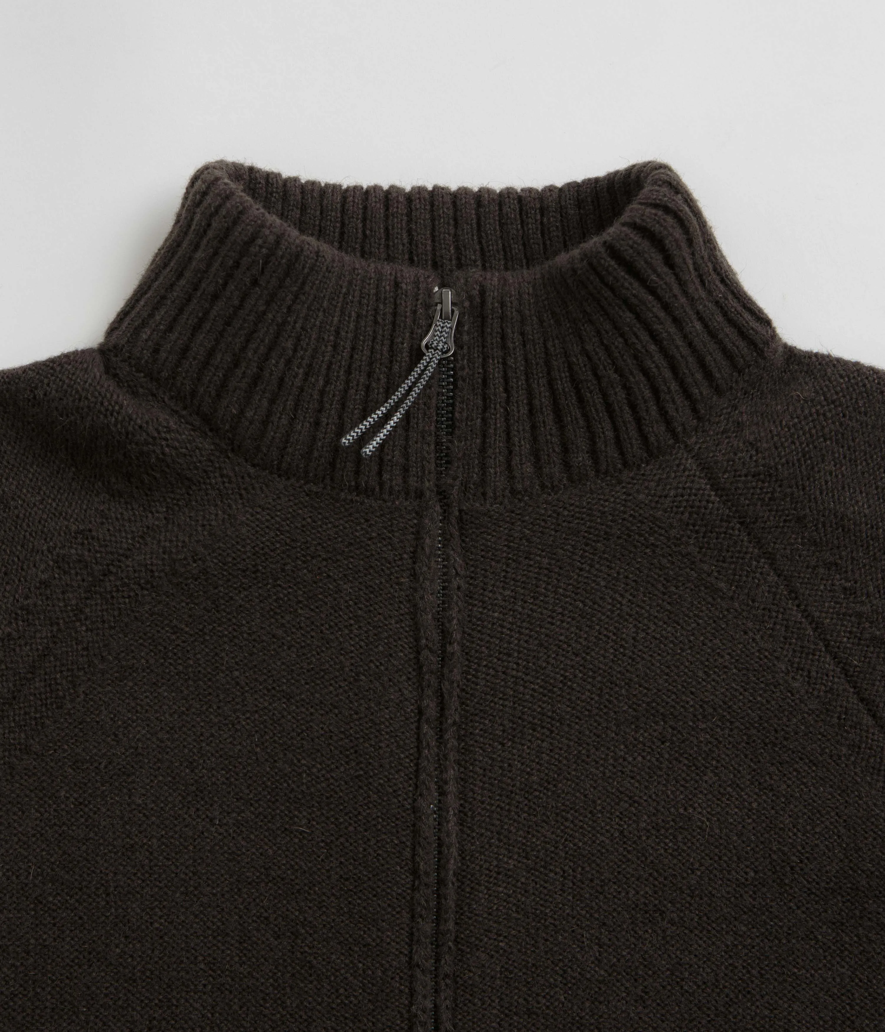 ROA Mohair Cardigan - Brown