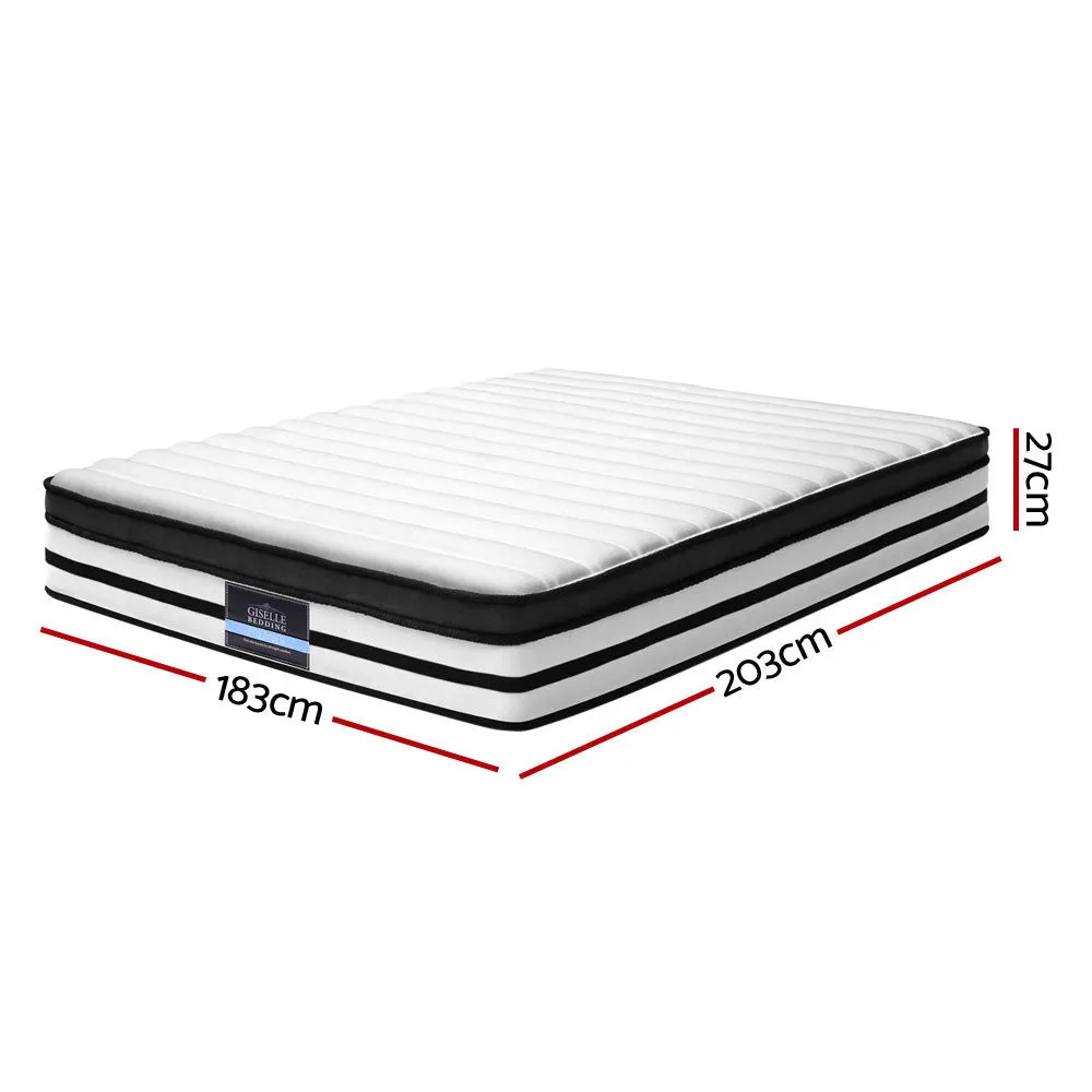 Rostock Euro Top Pocket Spring Mattress 27cm Thick - King