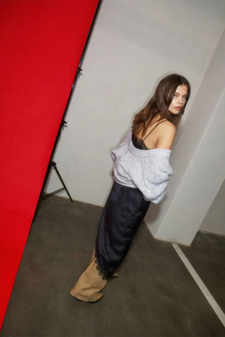 Salsa Neck Knit Cardigan