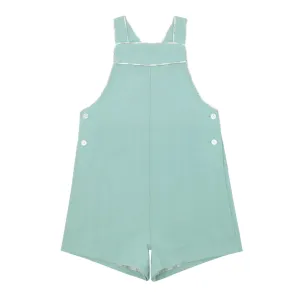 Sea Blue Short Overall