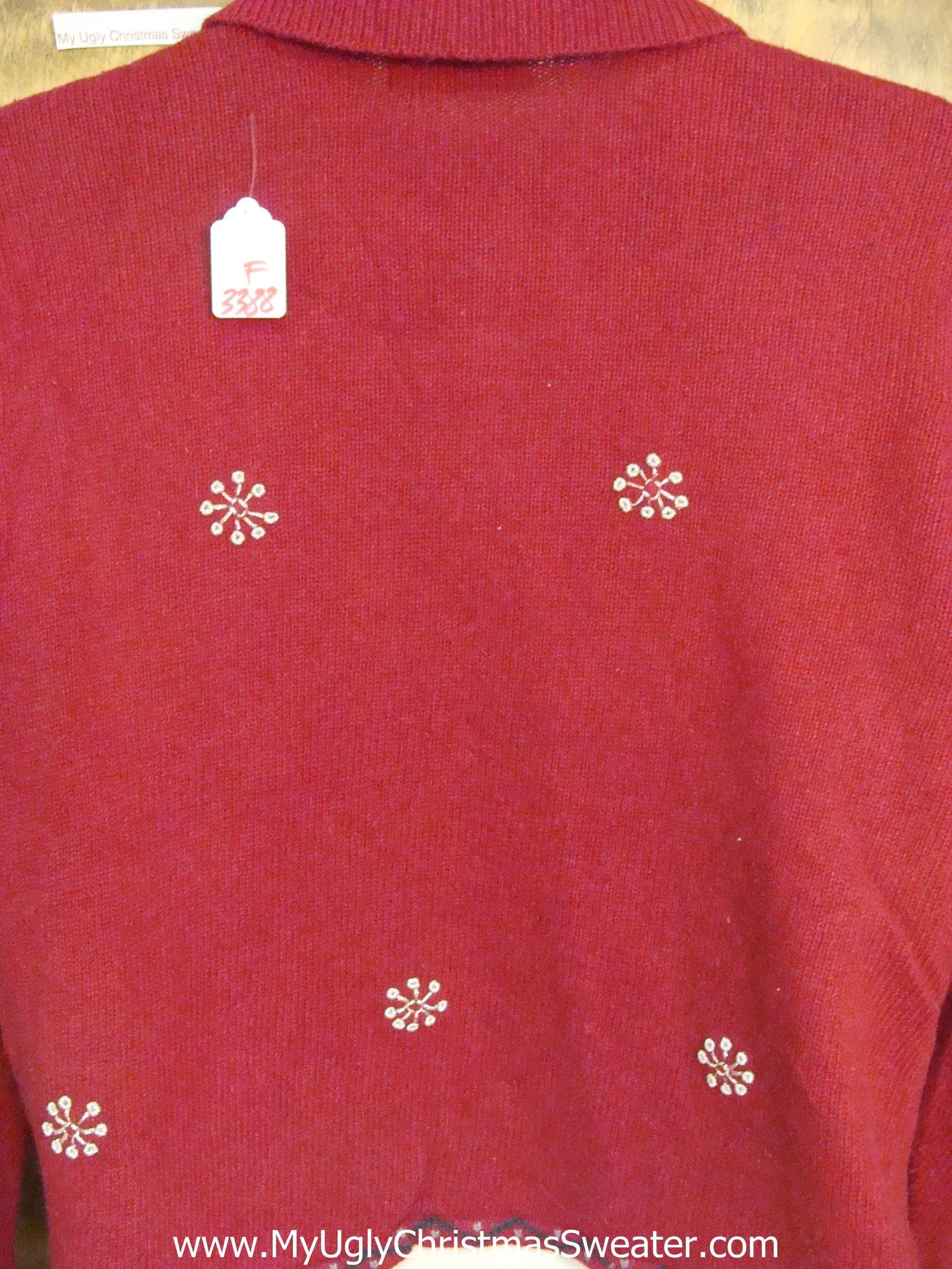 Snowglove Themed Cheap Ugly Christmas Sweater
