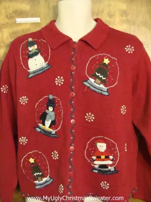 Snowglove Themed Cheap Ugly Christmas Sweater