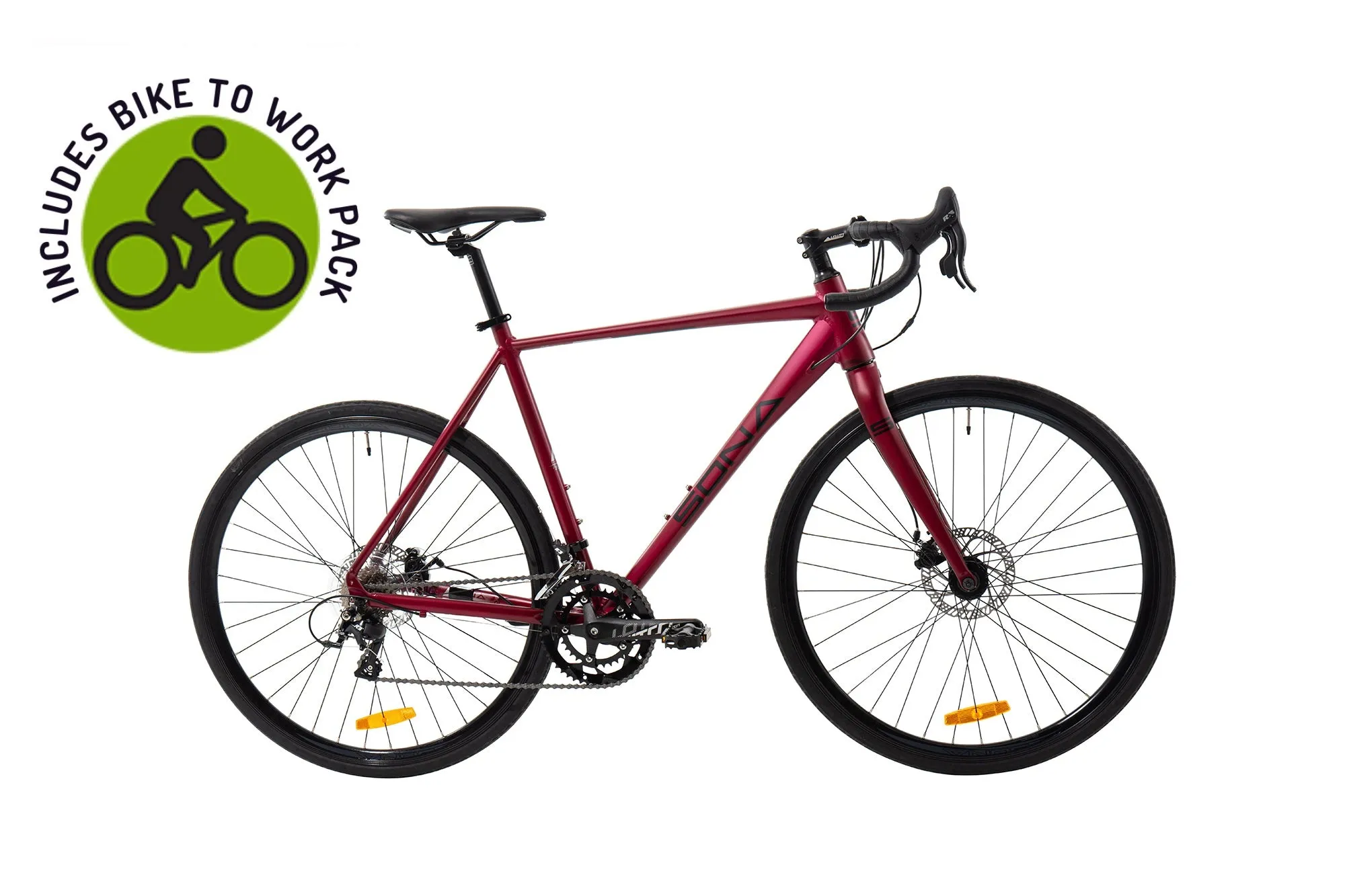Sona Strada RS Road Bike to Work Package #2