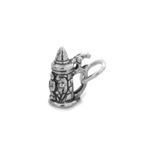 Sterling Silver Beer Stein Charm