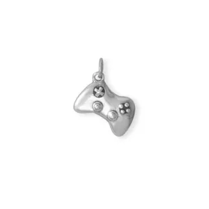 Sterling Silver Game Controller Charm