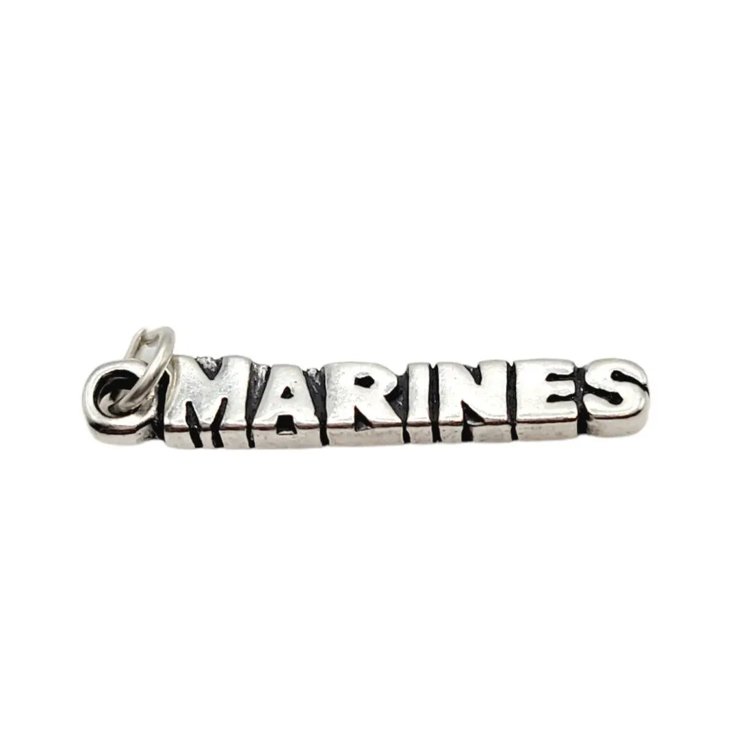 Sterling Silver Marines Charm