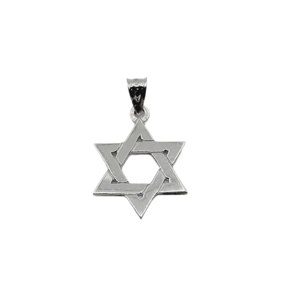 Sterling Silver Star Of David Charm