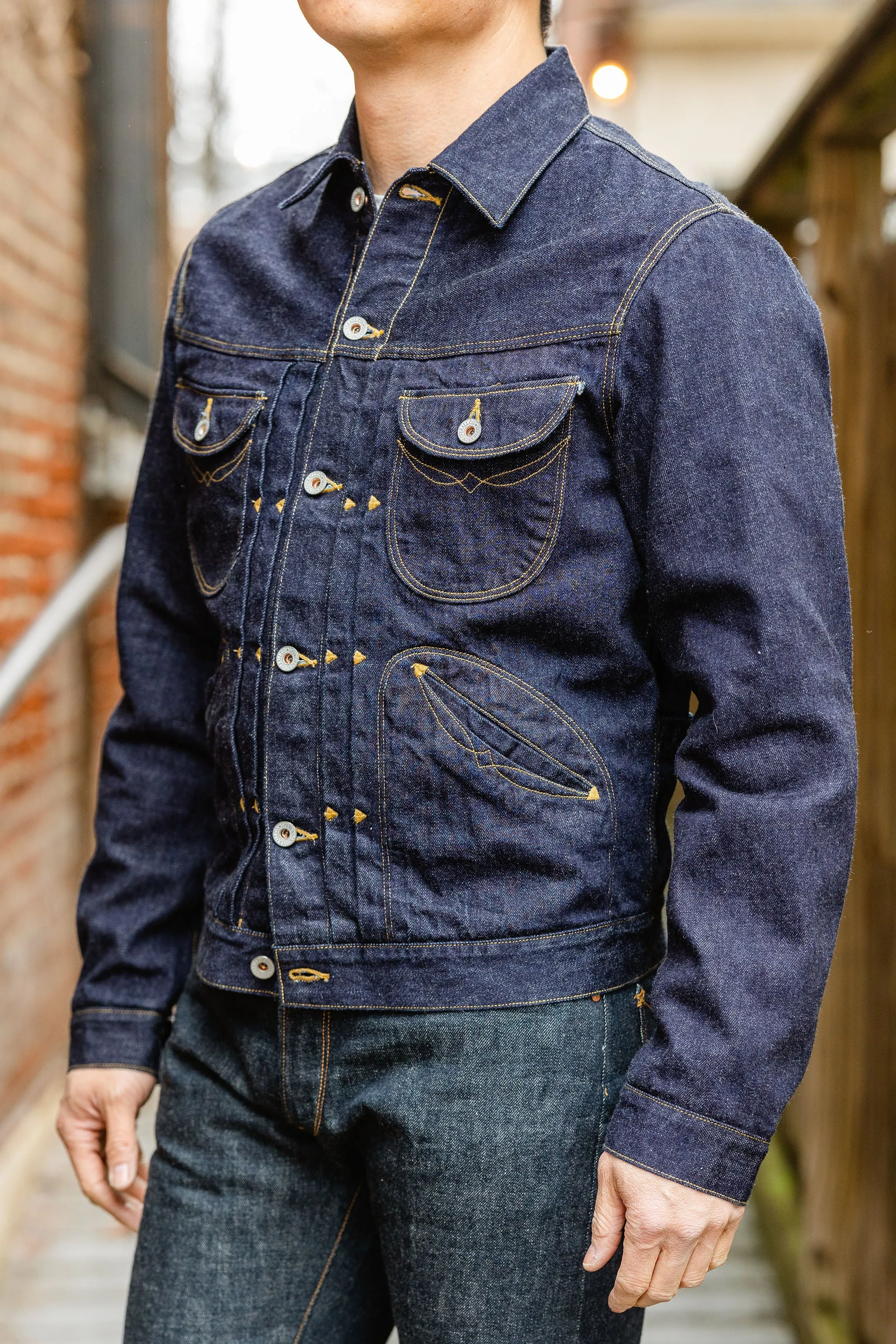 Stevenson Overall Co. Stockman Jacket SM1 - Indigo