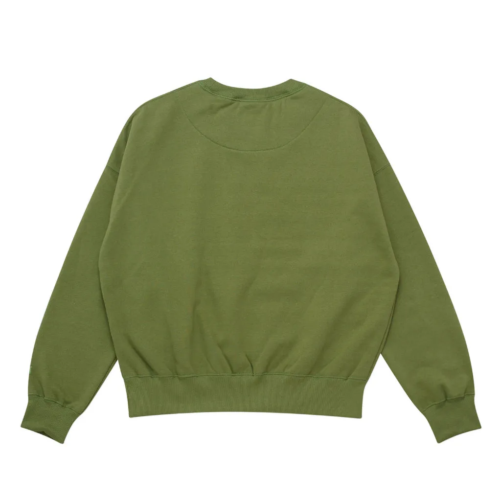 Sweater Crewneck OVERSIZED LEGEND TINY GRASSHOPPER