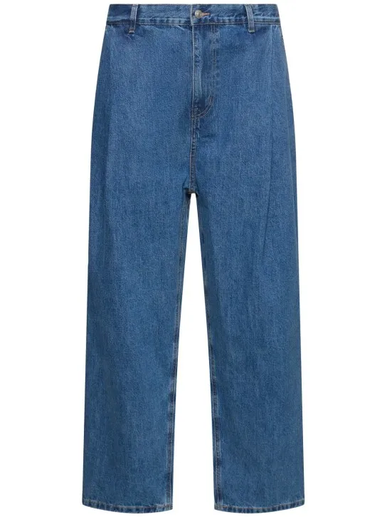 The Frankie Shop   Wide cotton denim jeans 