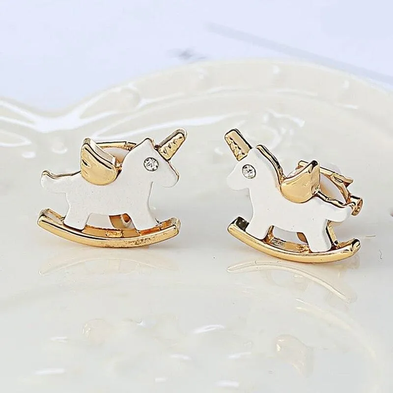 Unicorn Pierced Earrings