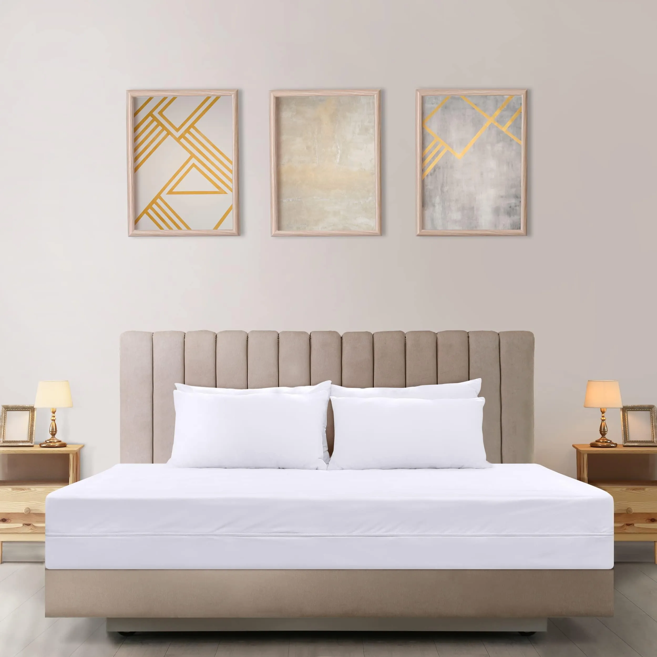 Utopia Bedding Zippered Mattress Encasement Queen - 100% Waterproof and Bed Bug Proof Mattress Protector.