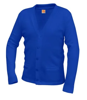 V-Neck Cardigan - ISLA - Royal Blue