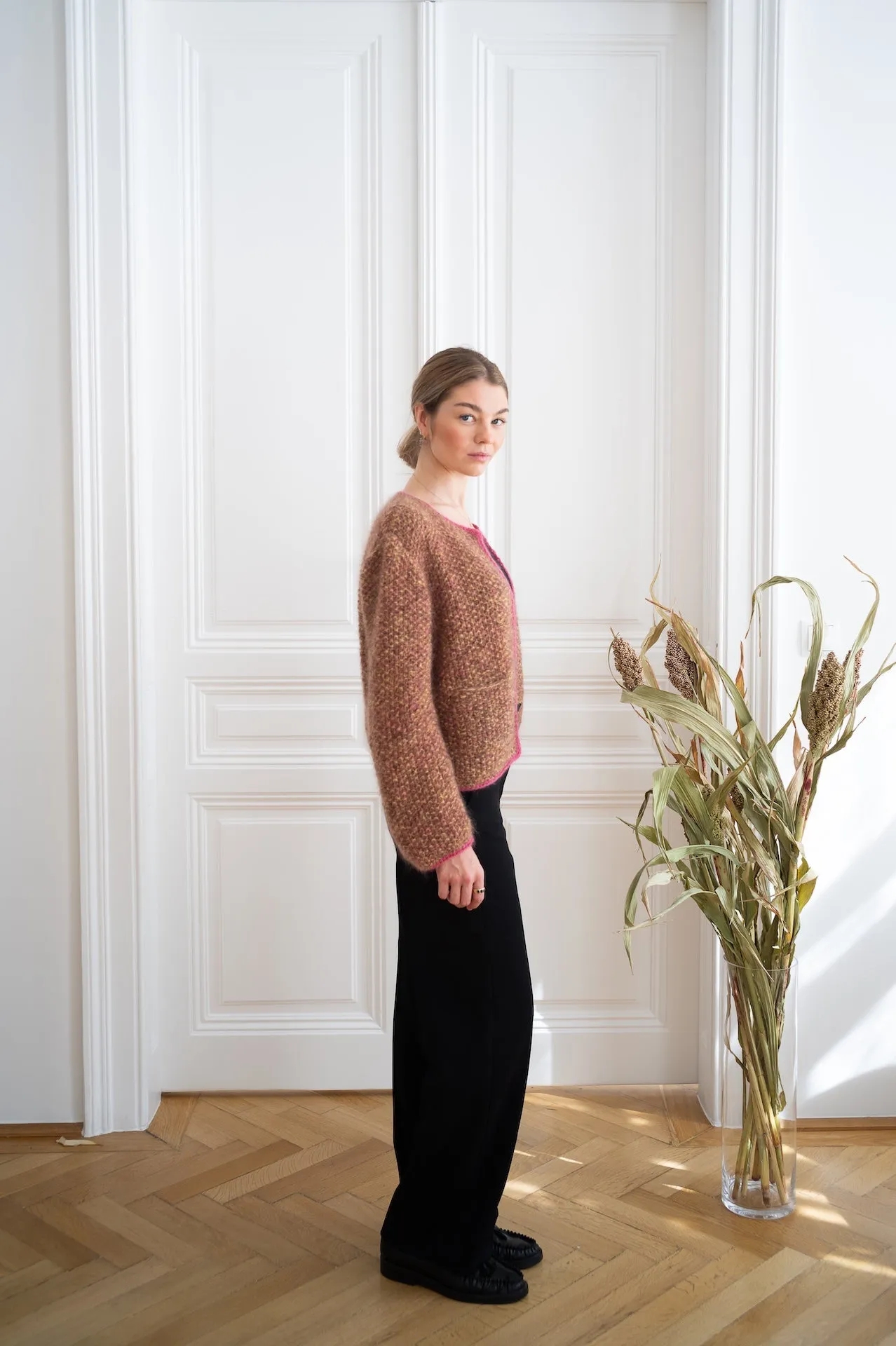 Vici  Cardigan - Mix Brown
