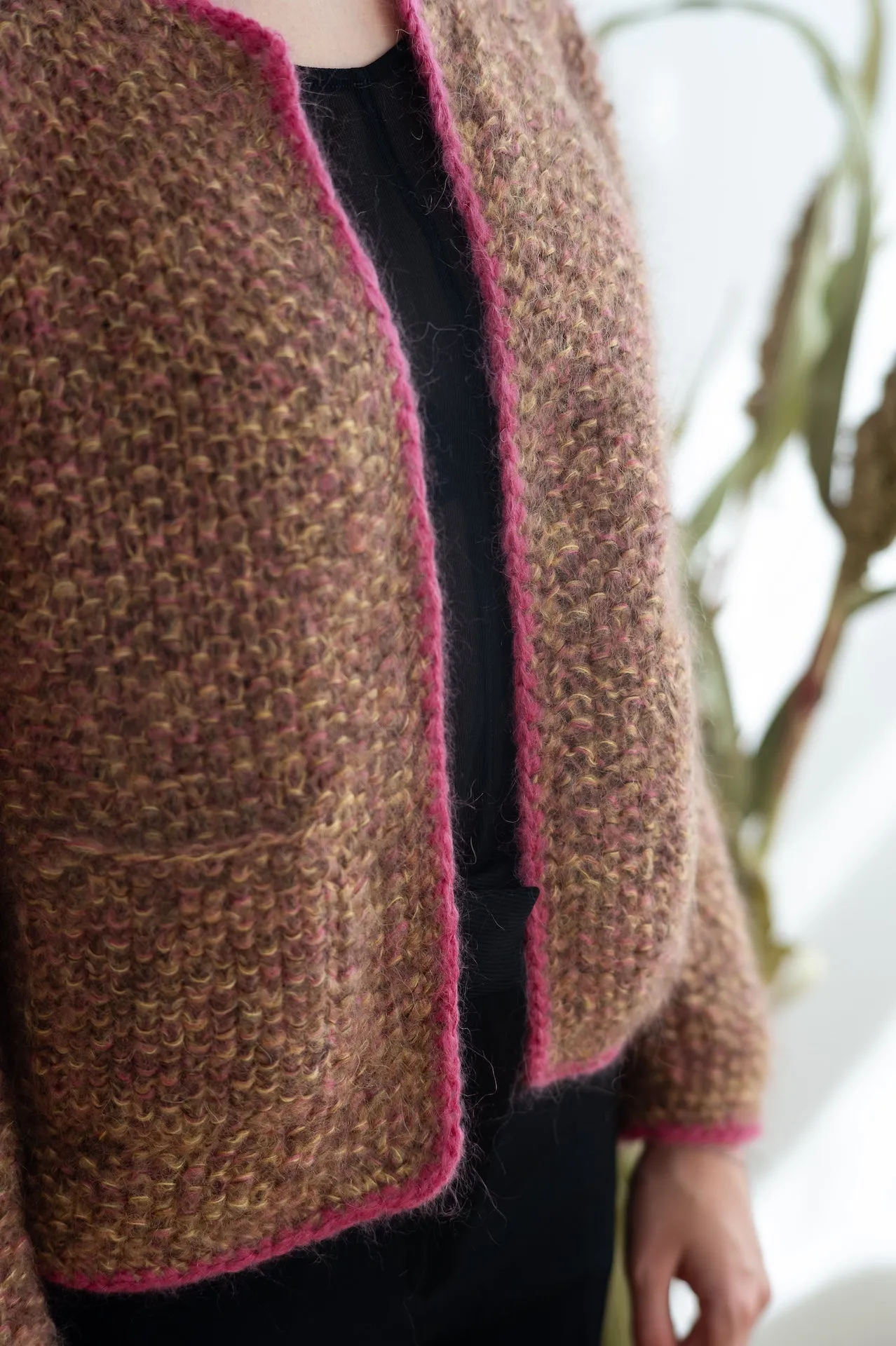 Vici  Cardigan - Mix Brown