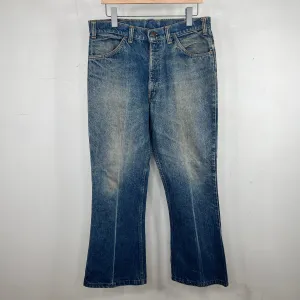 Vintage Levi's Orange Tab Flared Denim Jeans