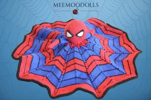 Webbed Wonder Snuggle Blanket Knitting Pattern