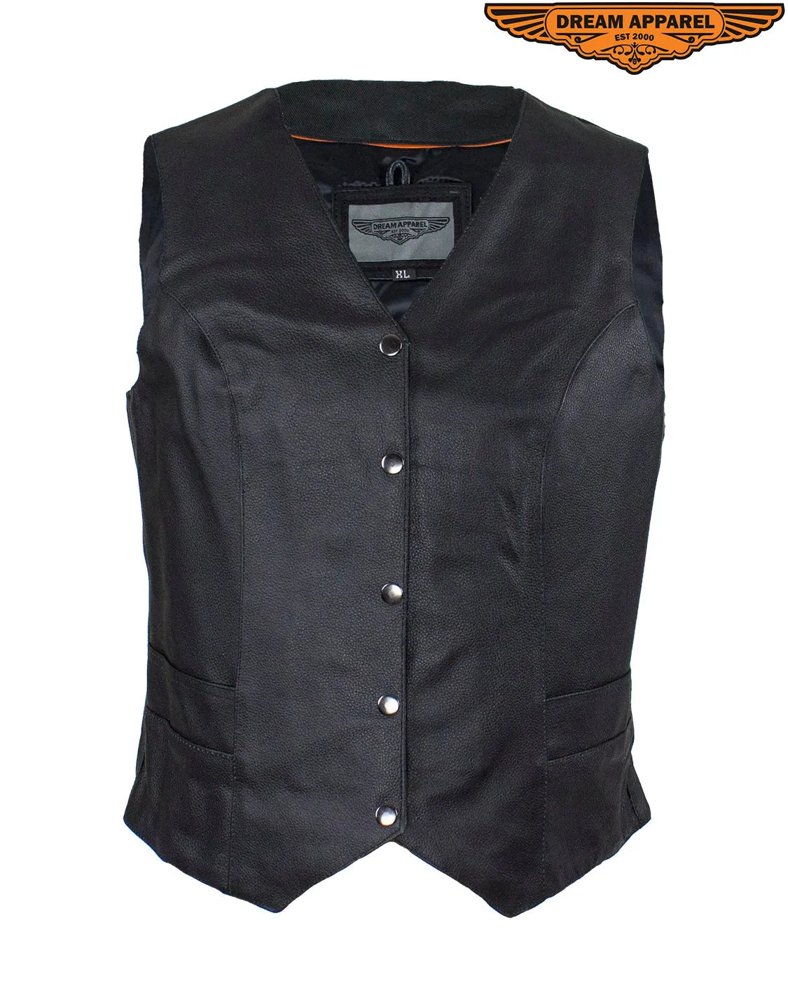 Women’s Black Concealed Gun Pocket Vest