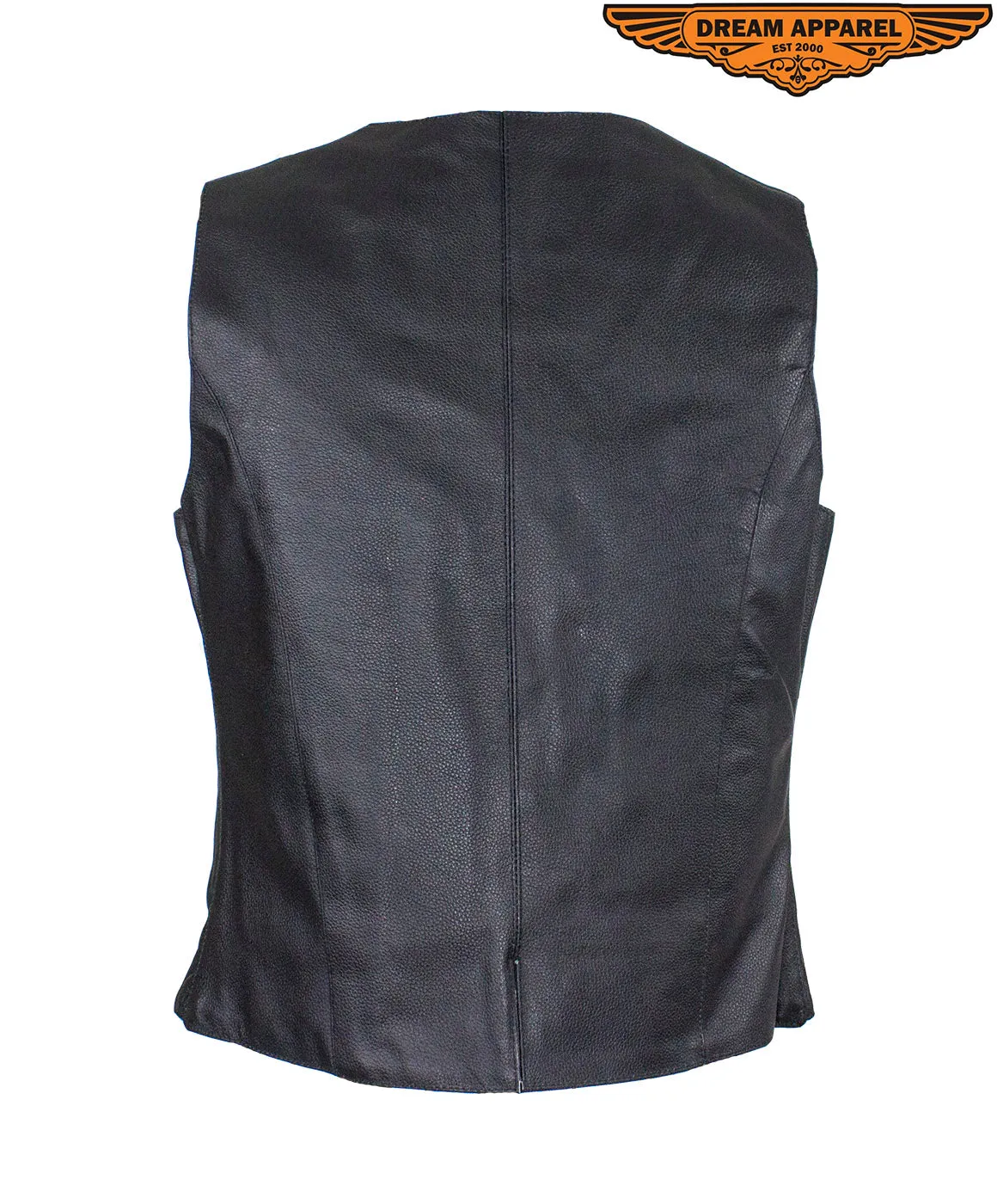 Women’s Black Concealed Gun Pocket Vest