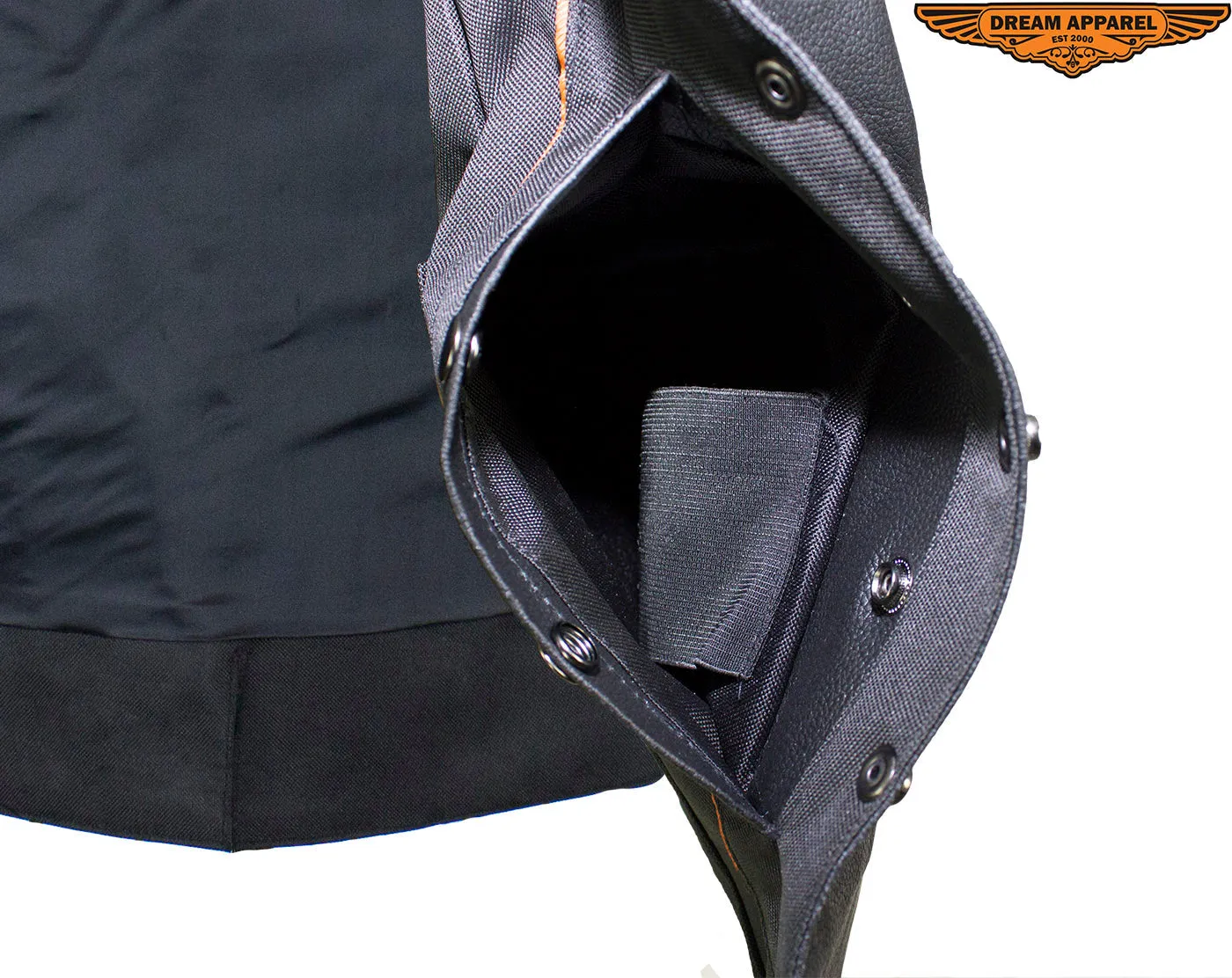 Women’s Black Concealed Gun Pocket Vest